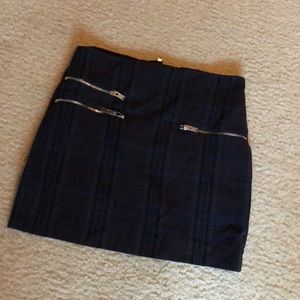 ZARA plaid skirt